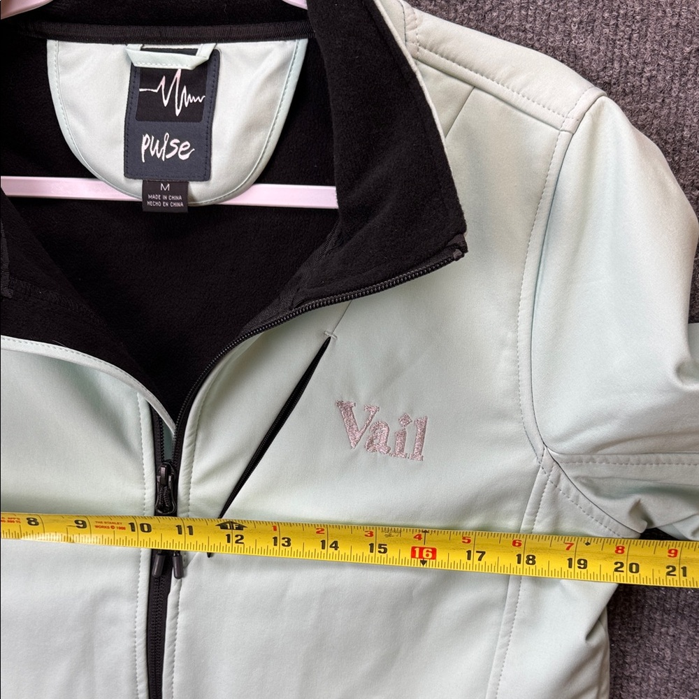 Pulse Mint Green Softshell Jacket With Black Trim… - image 8